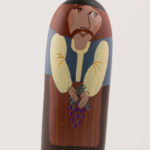 VENDANGEUR le santon le vendageur fait partie des santons villageois qui apportent des présents.