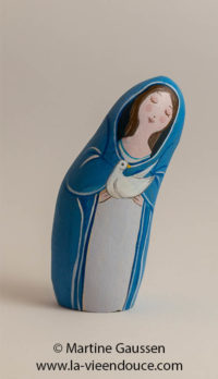 Le santon Messagère de Paix