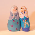 la poissonnière et la fermière au lapin