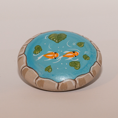 le santon la mare aux poissons