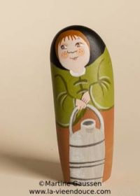 Le santon le petit laitier Le santon le petit laitier
