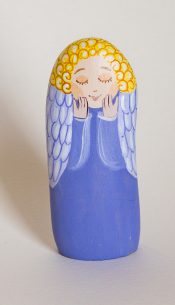 Le santon l'ange emerveillé
