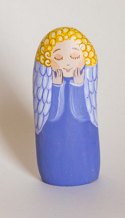 L ange émerveillé