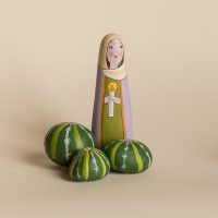 Le santon la dame à la chandelle